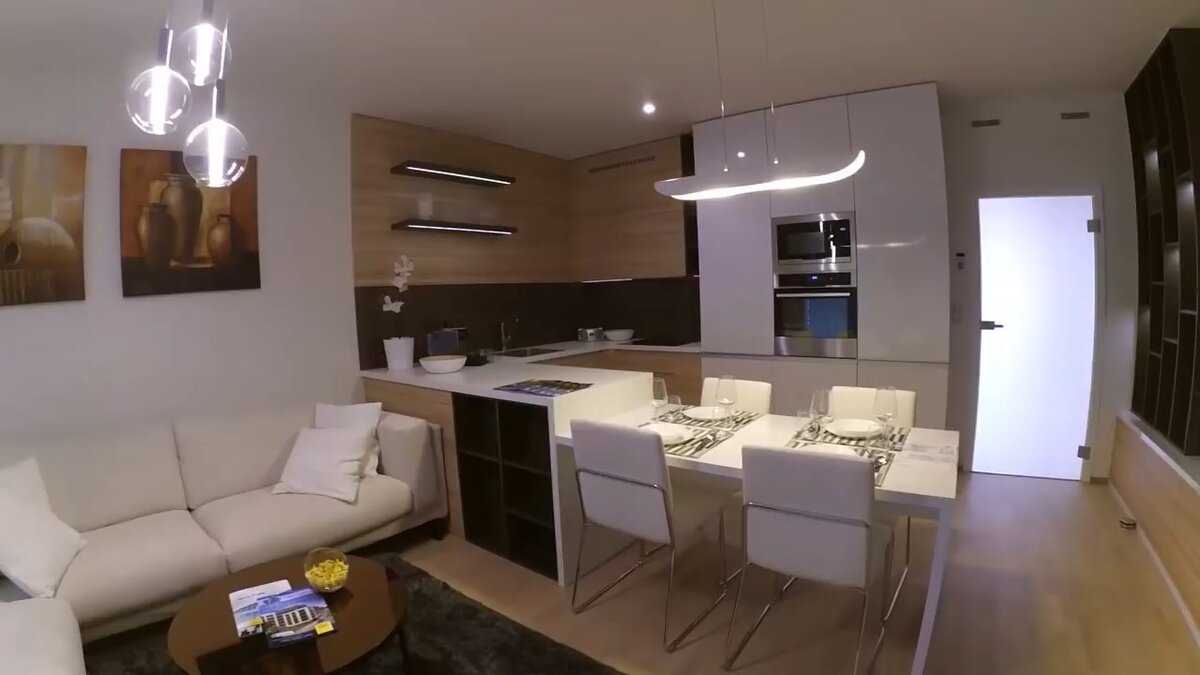 Дизайн "кухни- гостиной"