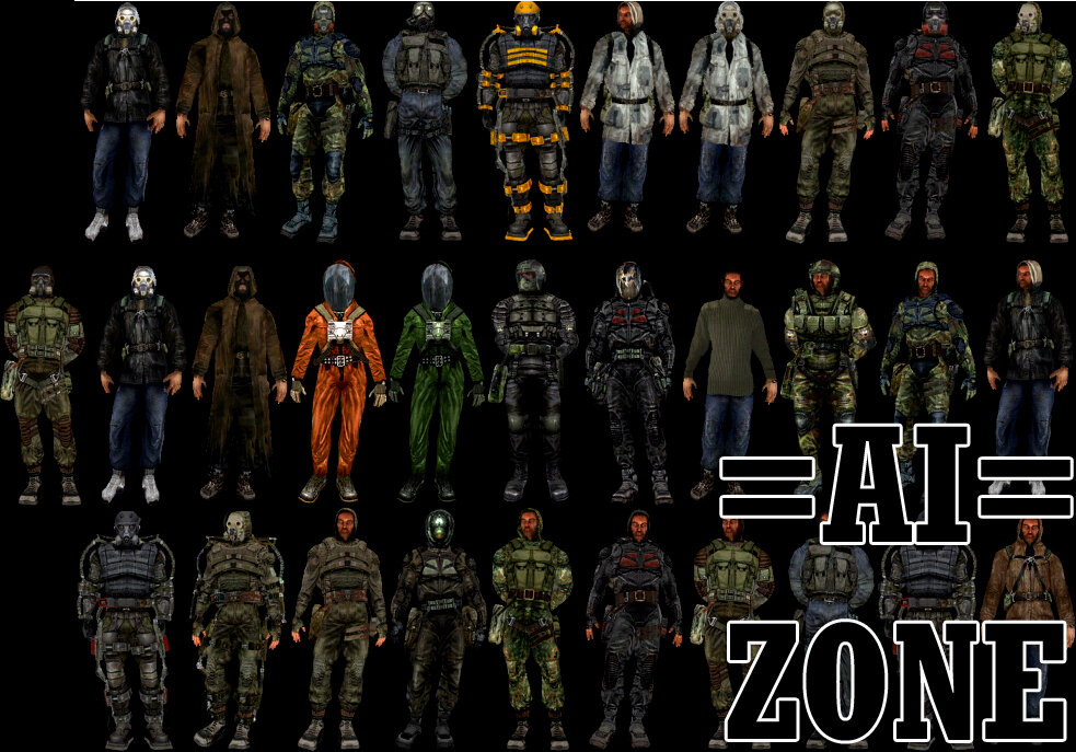 Визуалы Сталкер Тени Чернобыля.