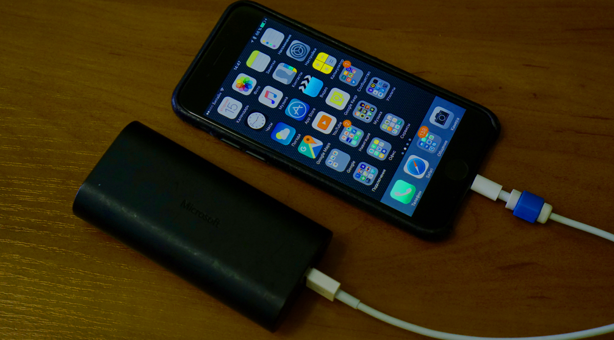 Подключенный Power Bank не заряжает