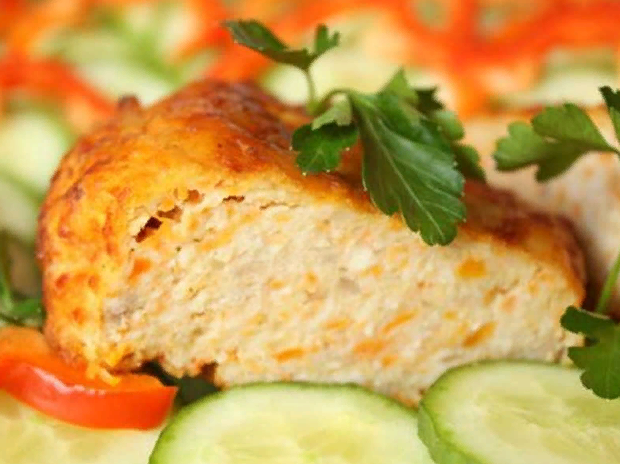 Куриные котлеты с морковью