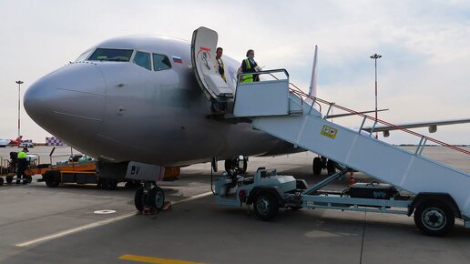 Boeing 737-800 а/к Smartavia, рейс Санкт-Петербург - Казань