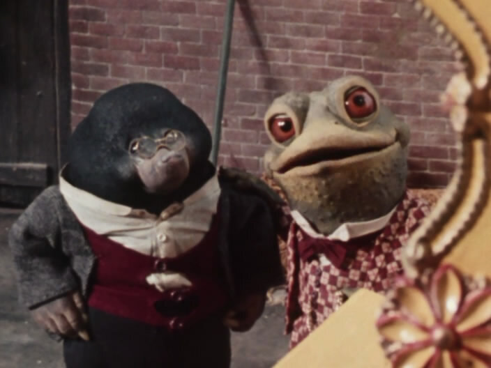 Кадр из мультфильма "The Wind in the Willows", 1983