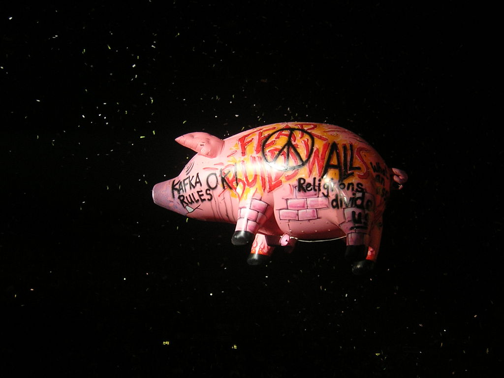 Надувная свинья - Символ Pink Floyd