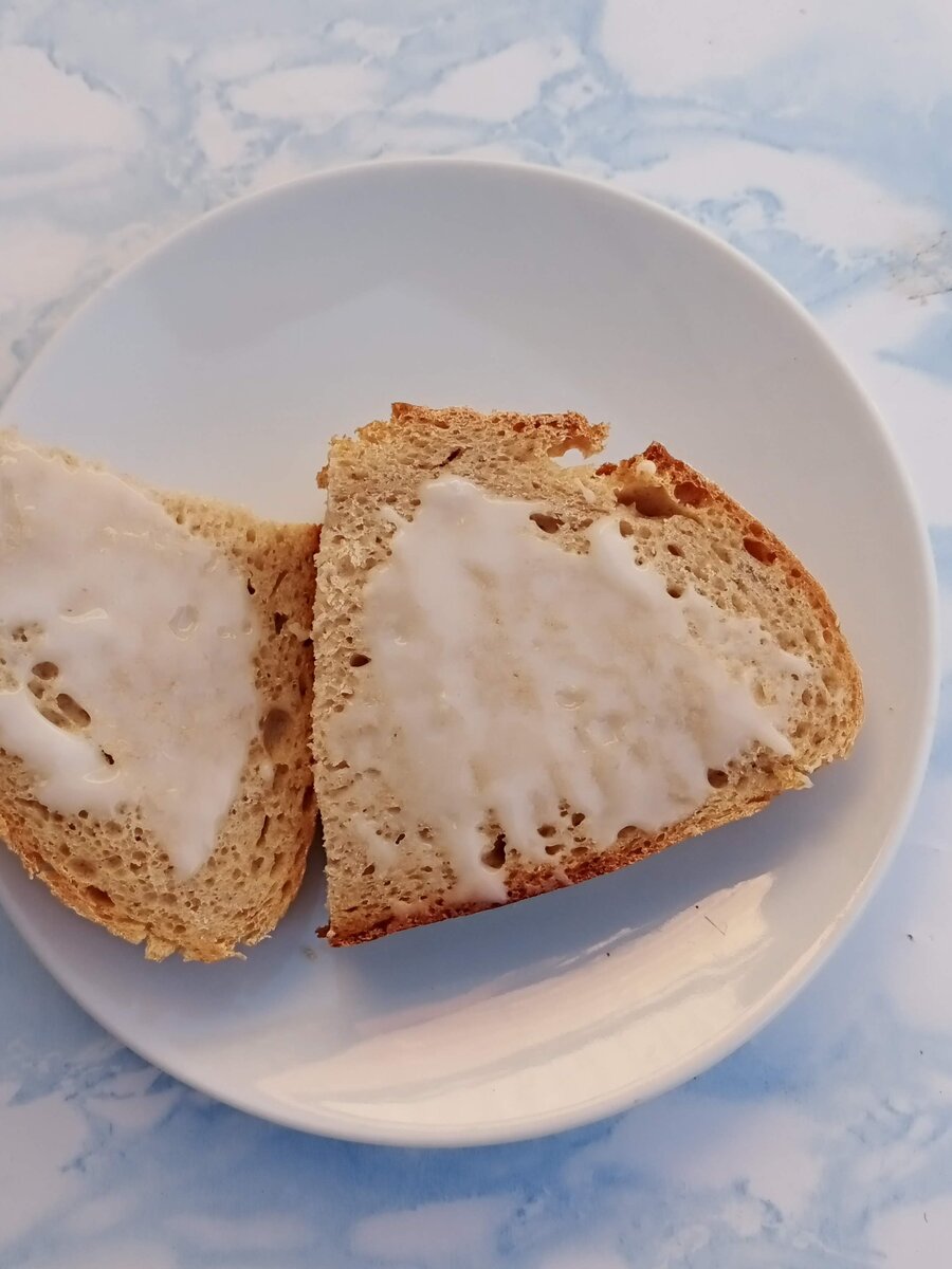 Сыну очень понравилась сгущенка