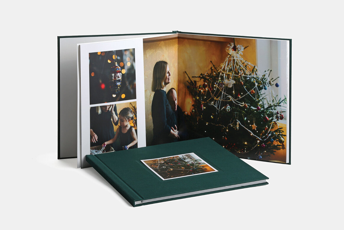 Фотокнига Премиум с бумагой FlexBind и раскрытием разворота на 180 градусов