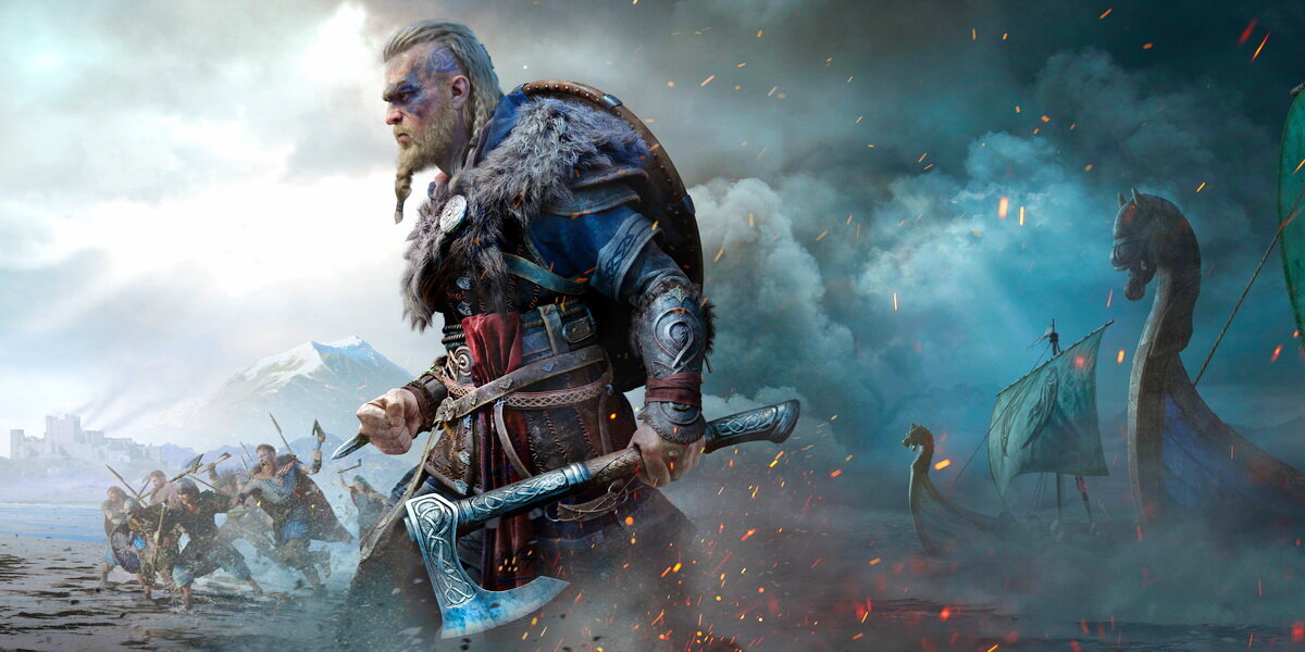 Викинги. Кадр из игры Assassin's Creed Valhalla