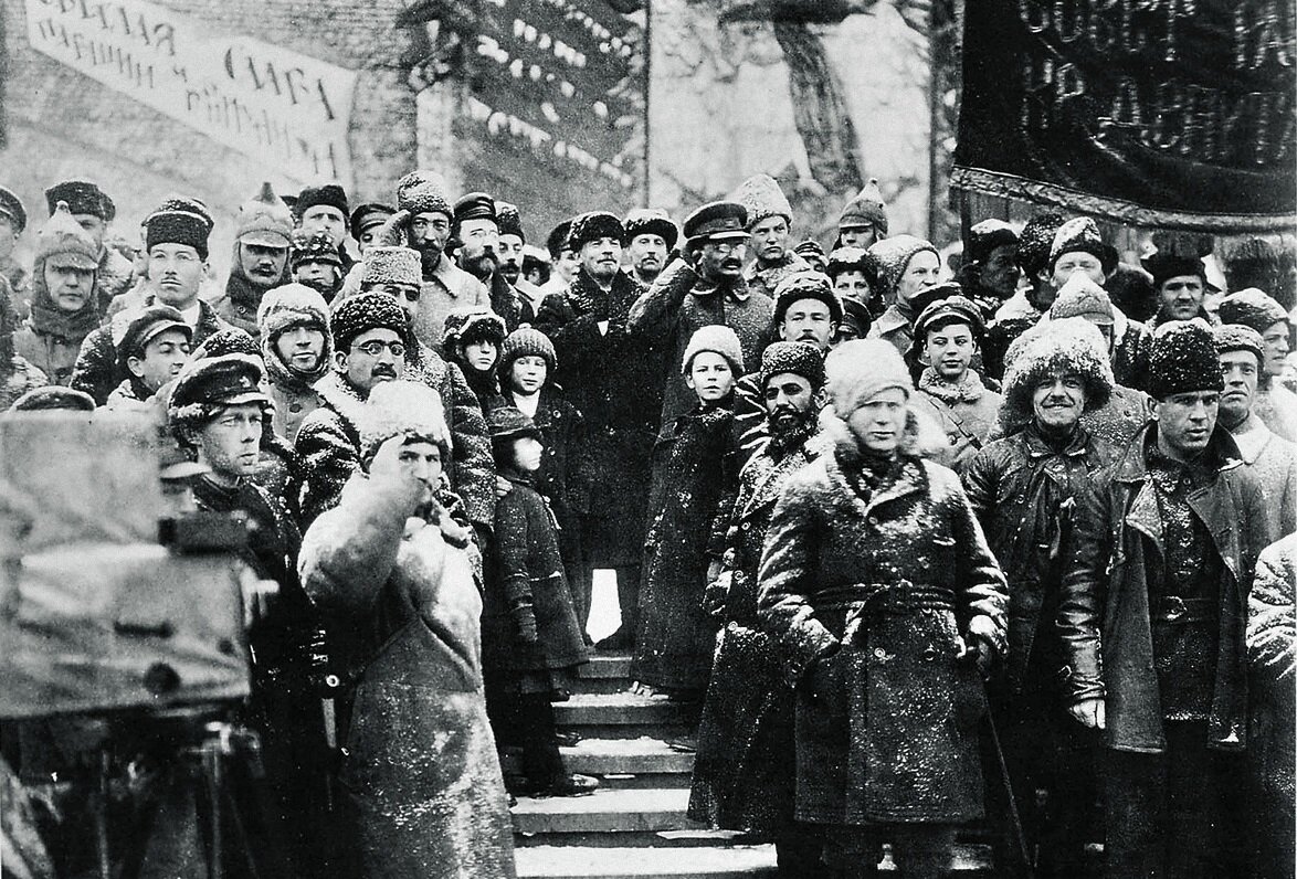 Празднование 2-ой годовщины Октябрьской революции, 1919 г.