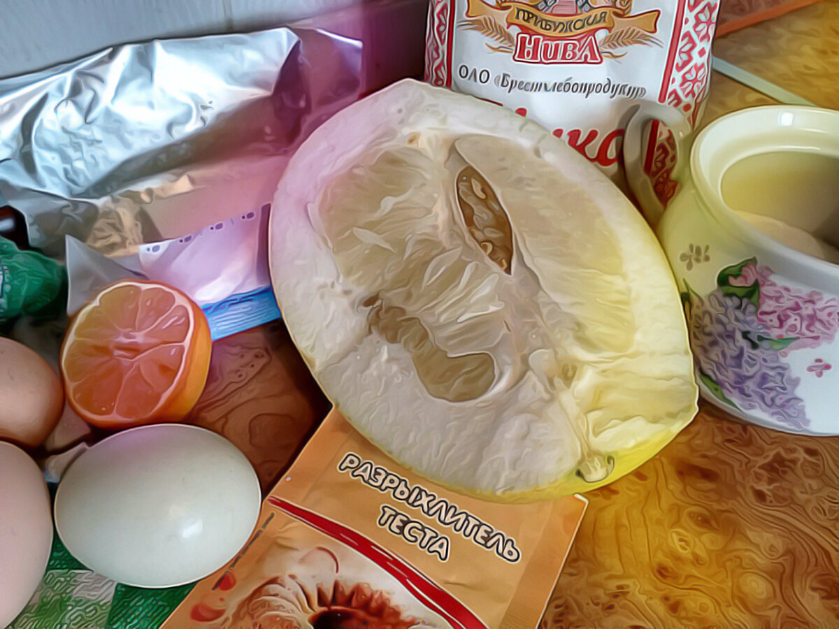 Ингредиенты для кекса