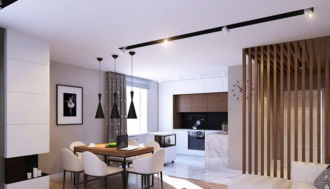 Ниши Slott в натяжном потолке