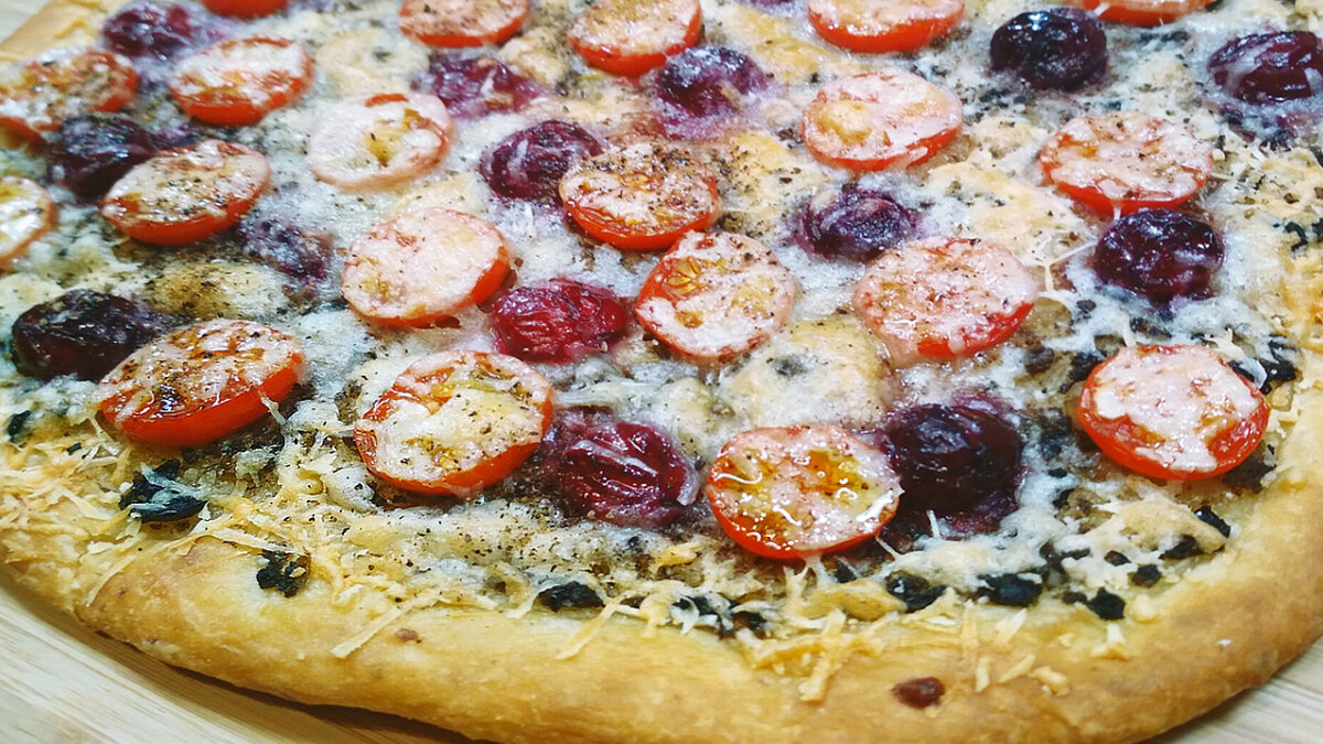 рецепт пиццы с домашним томат фото 34