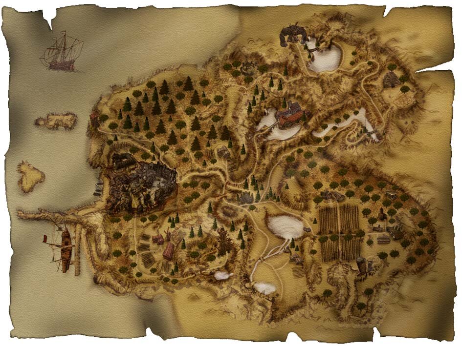 Карта нового Региона