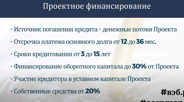 Проектное финансирование, презентация IDS