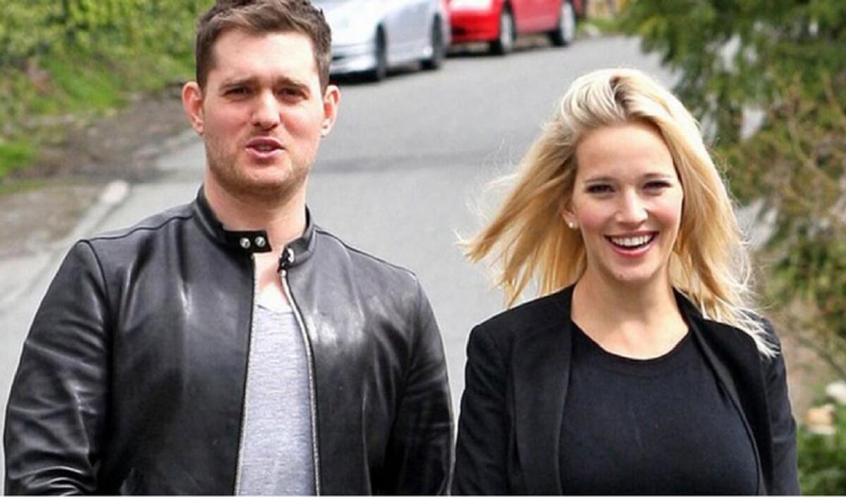 С мужем Майклом Бубле. Фото из открытых источников