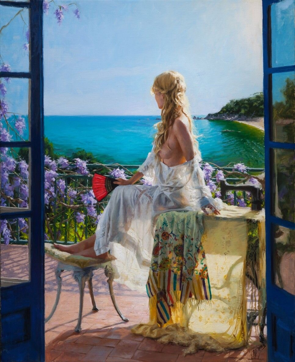 Vicente romero redondo картины