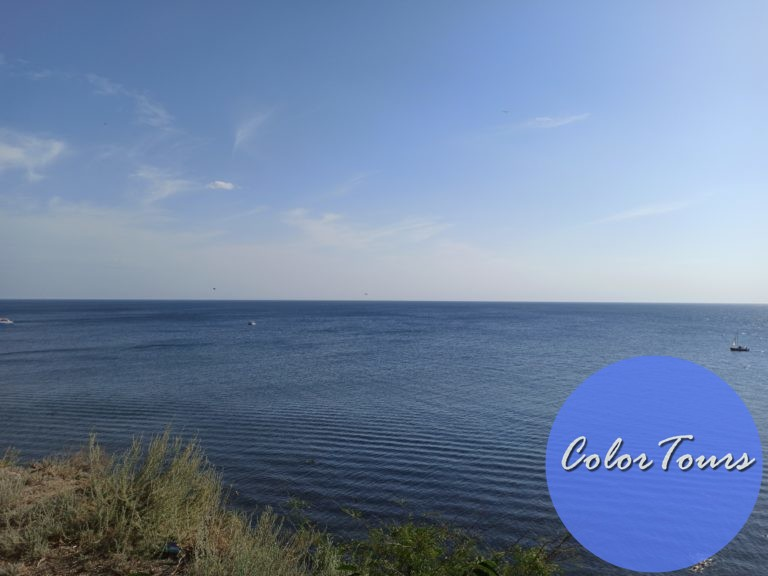 Вид на море с набережной района "Высокий берег". Фото из личного архива