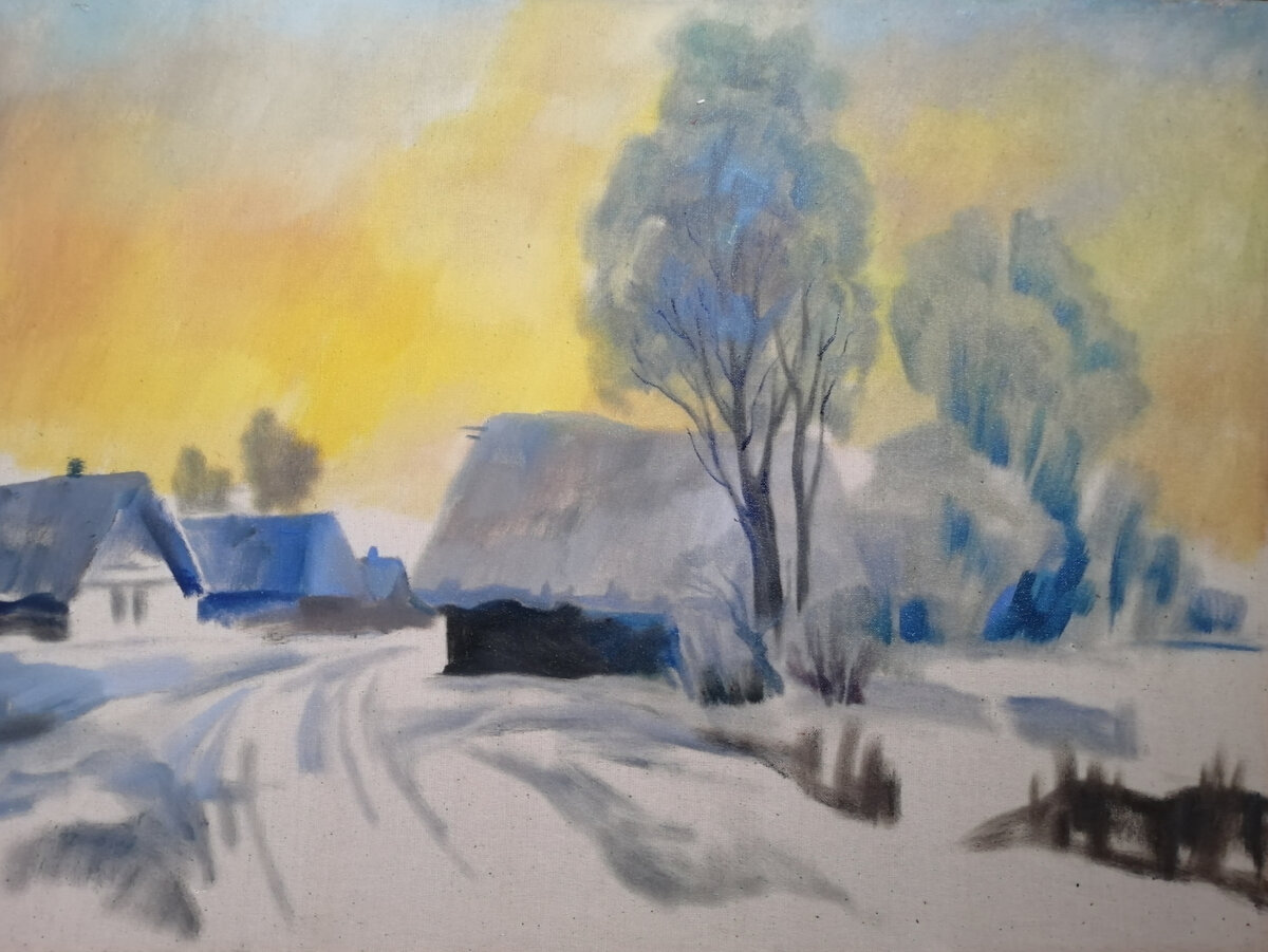 Фото автора. Тяглов А.А. "Морозное утро".