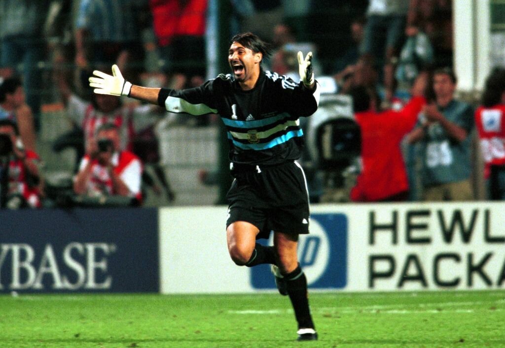 На фото аргентинский голкипер Карлос Роа - участник ЧМ-1998. Фото с сайта 123ru.net