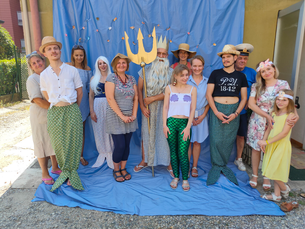 Фото на фоне "моря"