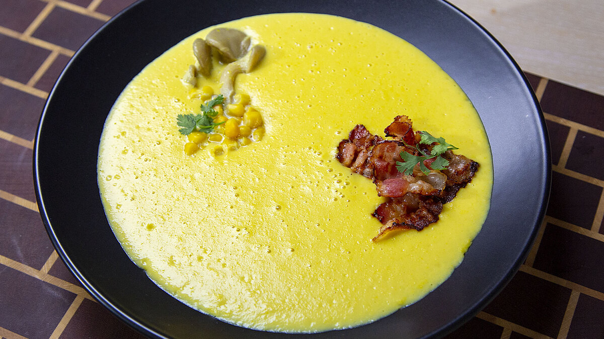 Кукурузный крем-суп