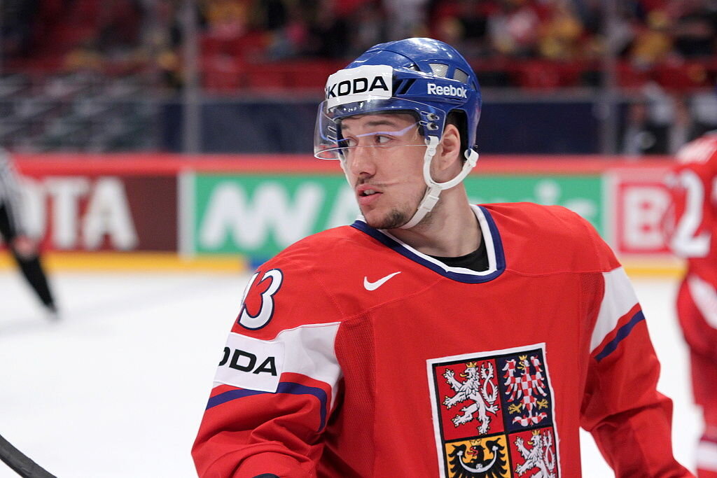 Ян Коварж в чешской сборной.