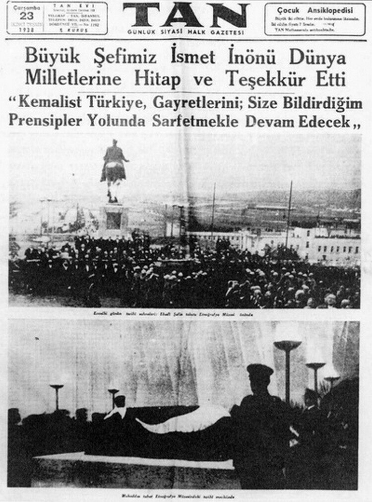 
Газета «Таң» 1938 г. Источник: wikipedia.org