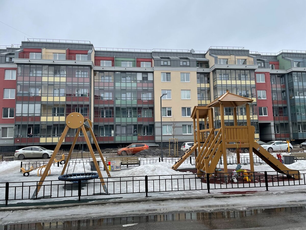 Детская площадка в ЖК «Зелёный квартал». Фото: Елена Аверина