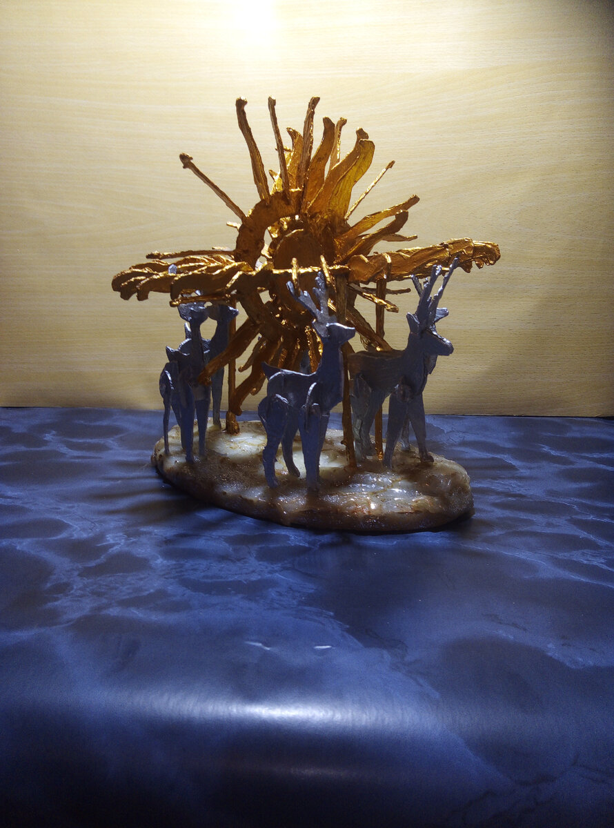 Работа "Солнце для вежников." по мотивам  саамской сказки. Автор работы Андрей Яковлев. Специально для блога АНИЯ