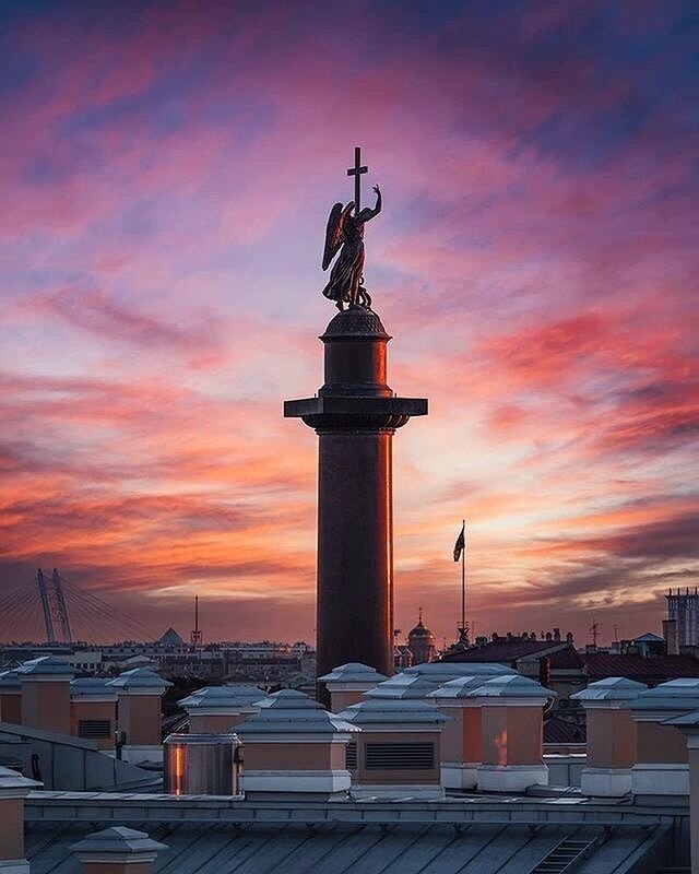 Александровская колонна в санкт петербурге картинки