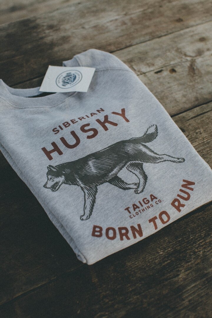 Толстовка Husky. Born to run