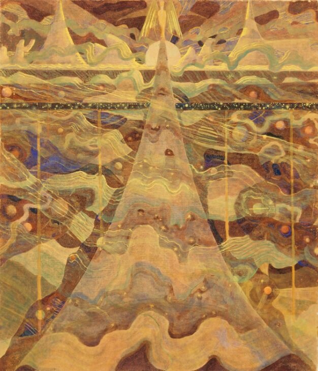 Микалоюс Чюрленис. Соната звезд. Источник: Викимедиа. 