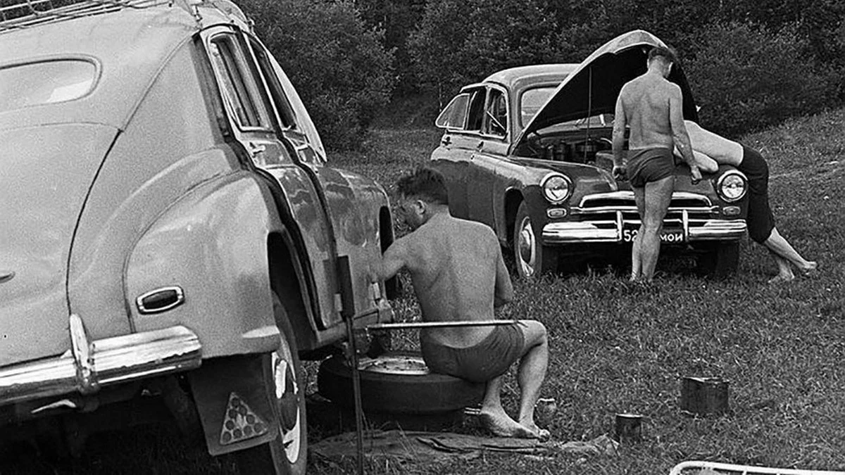 путешествие на автомобиле ссср. золотарь 19 век. пеший туризм в ссср.