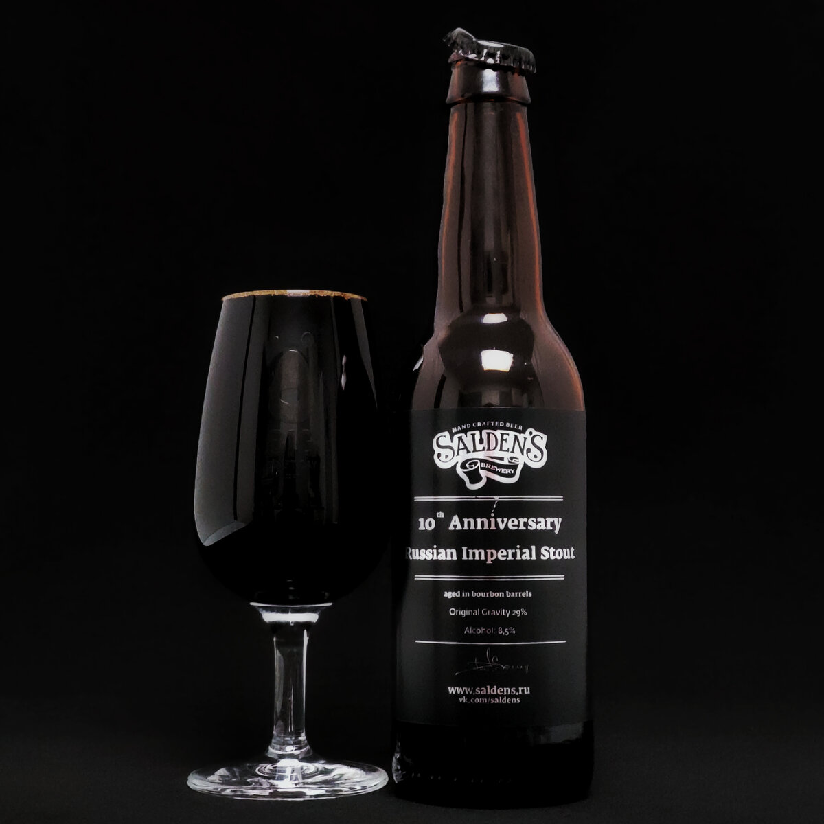 ABV: 8.5% | бочка: бурбон | 3.5