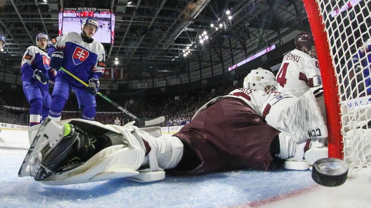    Матч МЧМ Словакия - Латвия© Фото : Сайт IIHF