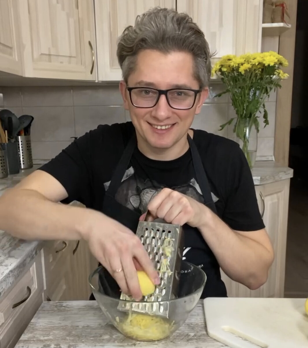 Натираем картофель