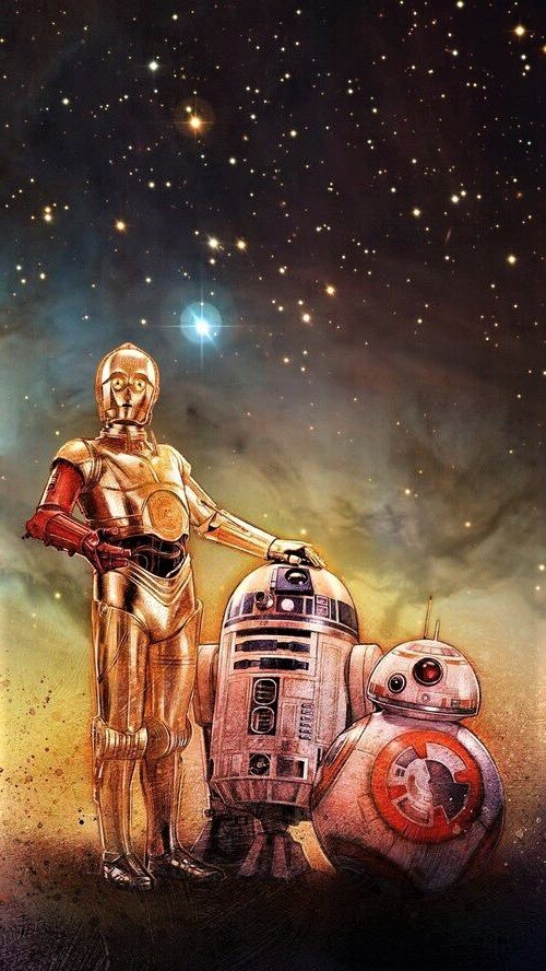 Интересный фан-арт с дроидами