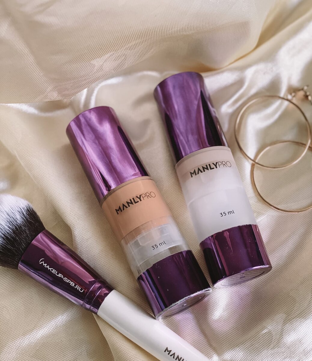 Потрясающие тональные от Манли Про, эффект второй кожи.