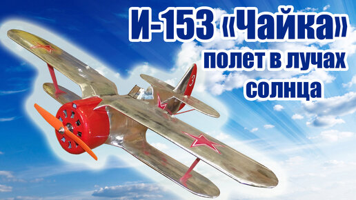 И-153 «Чайка» / Полет в лучах солнца / ALNADO