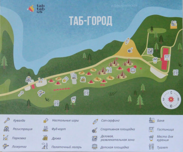 Схема городка