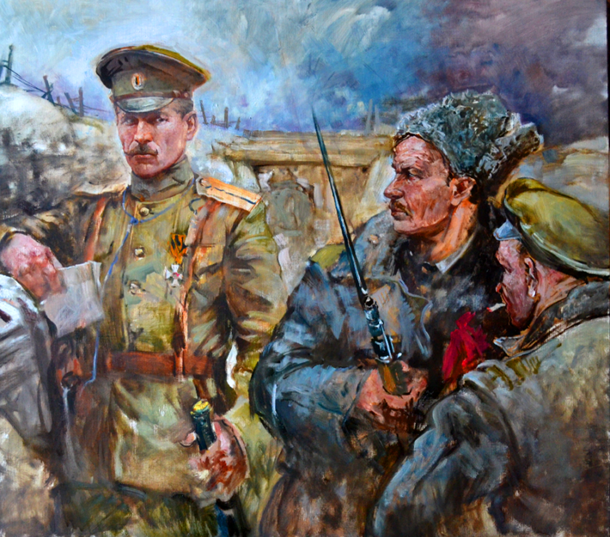 Однако, такие люди составляли меньшинство. Художник: А. Ромасюков.