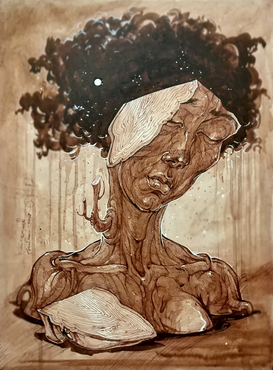  “Мы – это то, что мы едим” Художник-график Алибек Койлакаев 