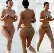 #ким кардашян без фотошопа