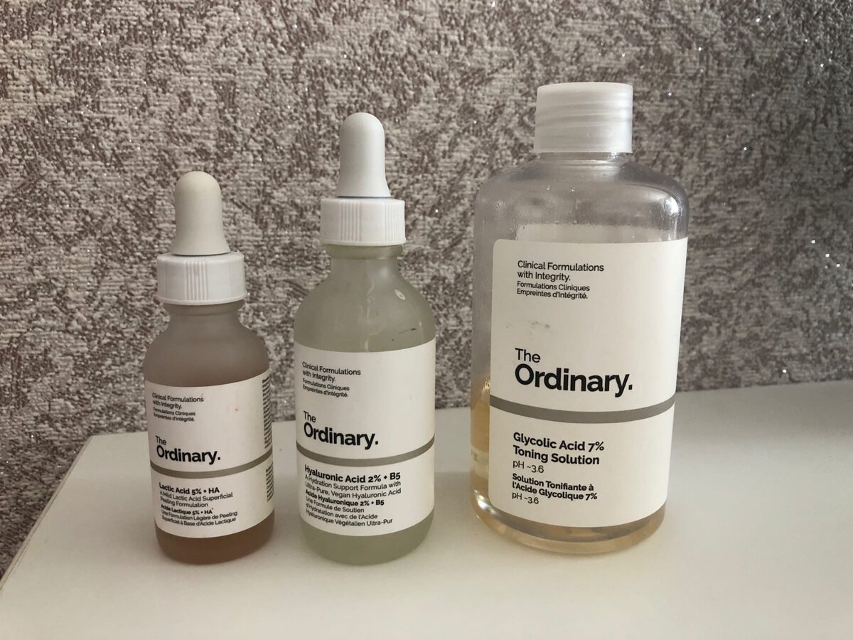 Продукция the ordinary, мои любимчики из кислот