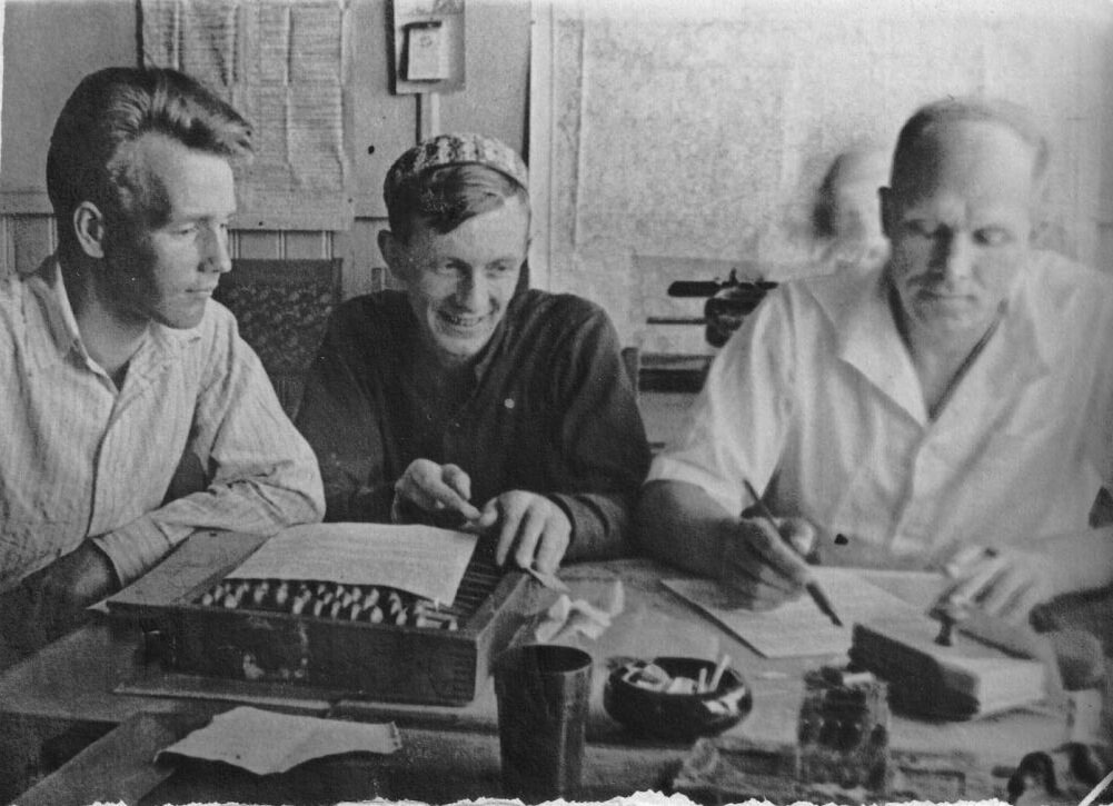 Редакция «Вперёд», июнь 1940 года