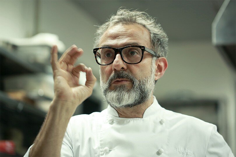 На фото: шеф-повар Массимо Боттура.