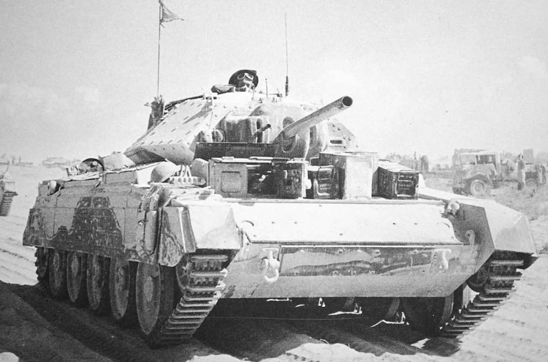 Британский крейсерский танк Crusader (Северная Африка, 1942 год).