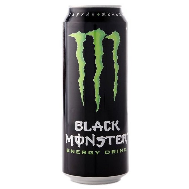 Black monster - один из самых популярных энергетиков с женьшенем
