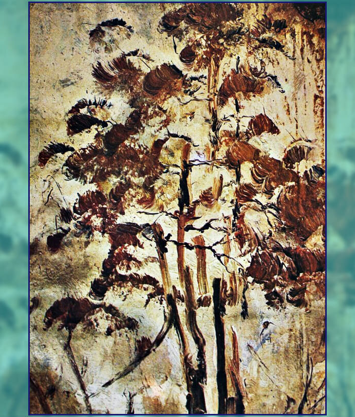 1960-е. Сосны. Серия Николина гора.