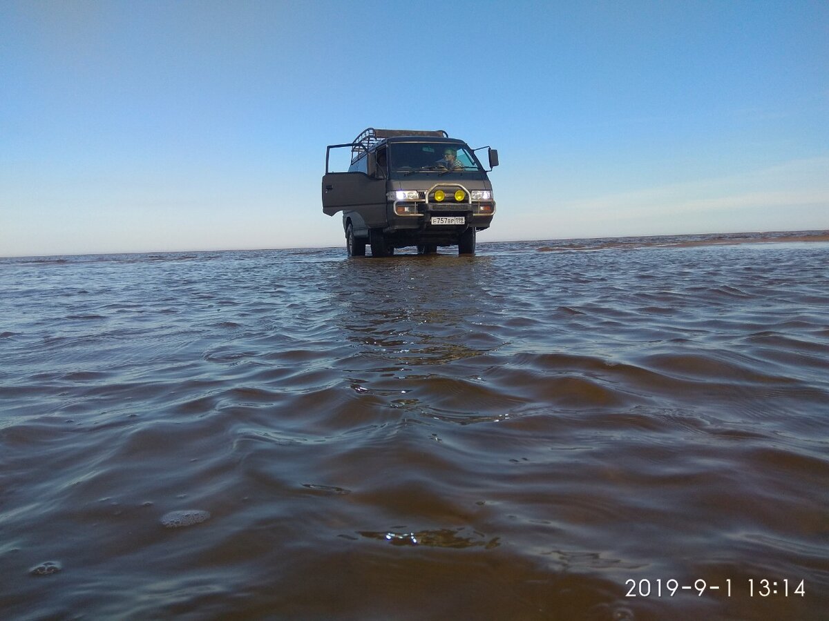 На Ладоге, первый выезд