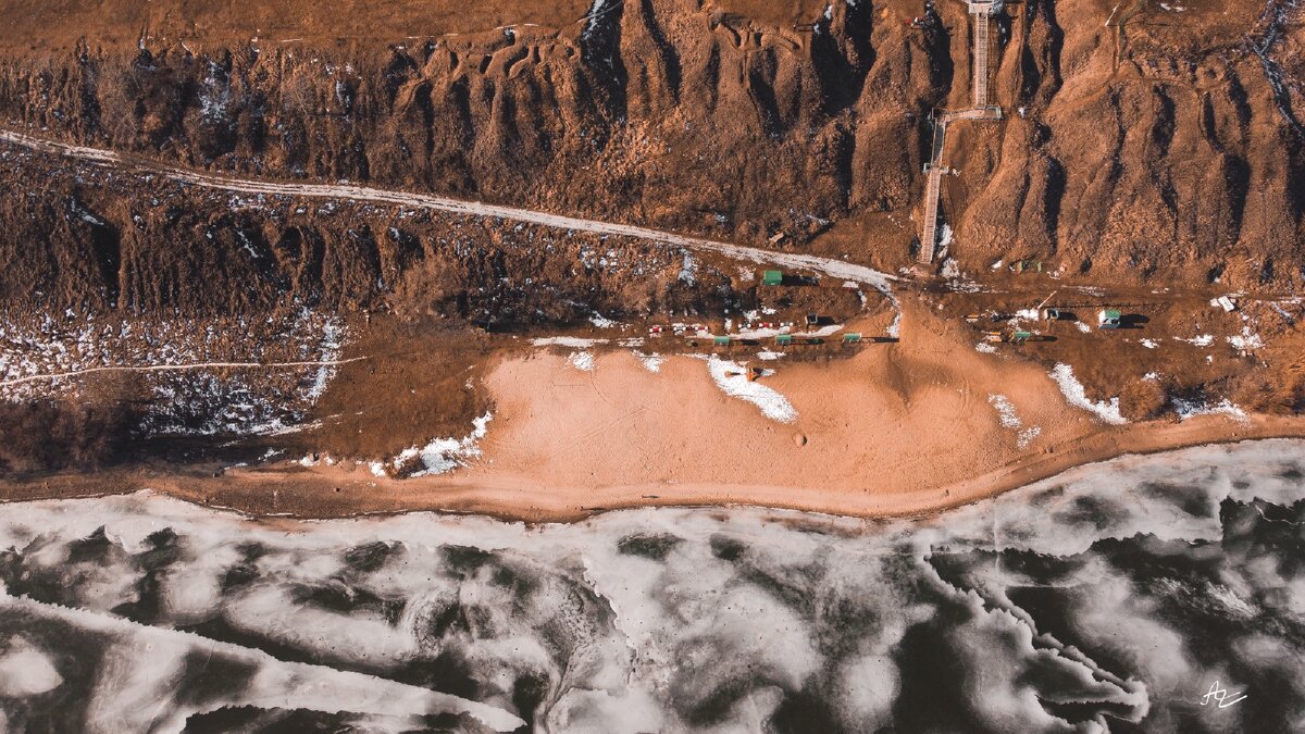 Фотограв: Артем Золотарев, DJI Mavic mini , берег Оки возле Коломны