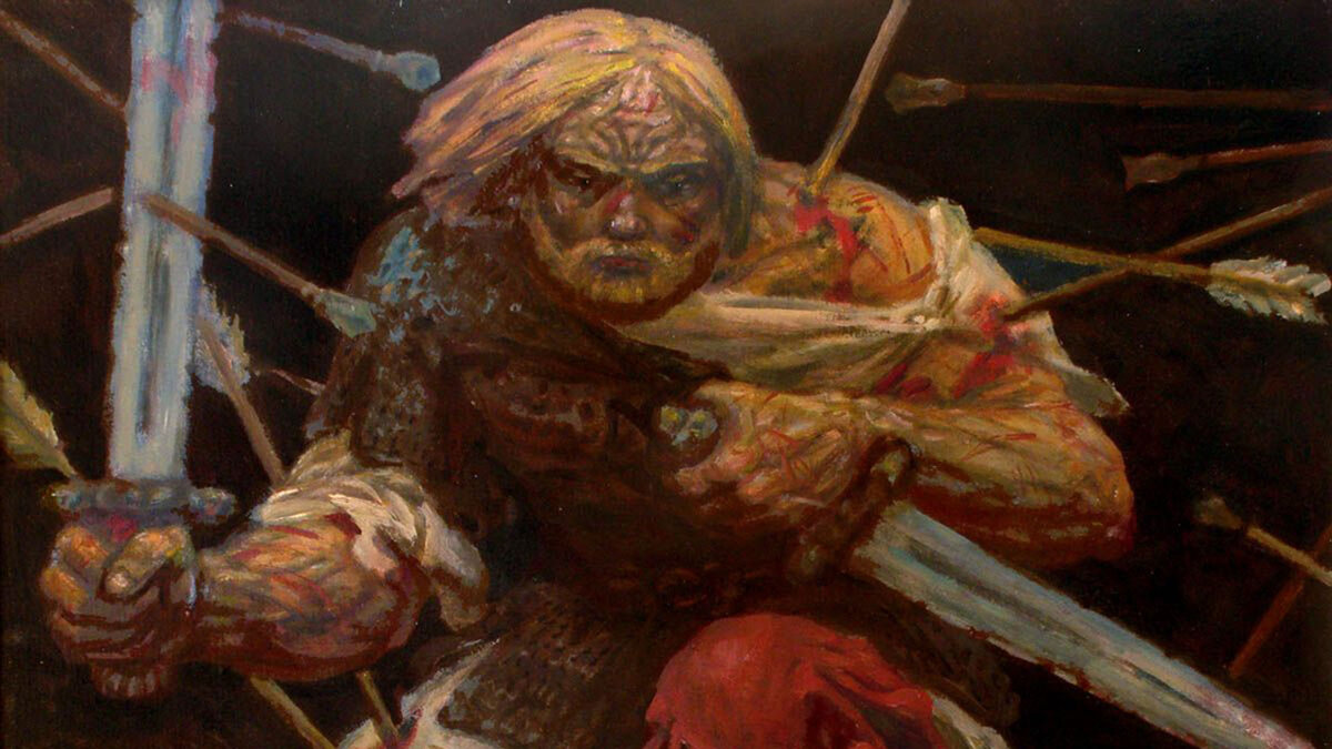 Евпатий Коловрат, взято отсюда: https://author.today/post/18653